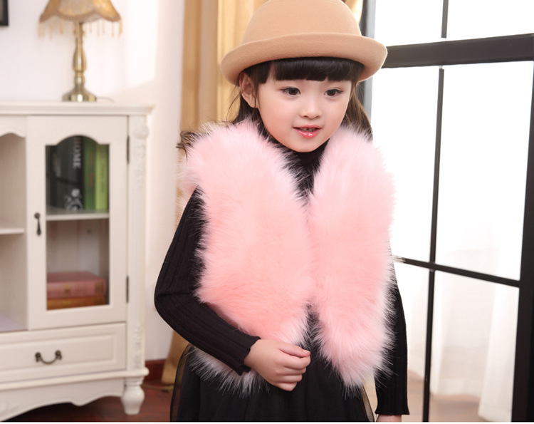 Ms True Fur Coat Big Wool Collar Warm Kowl Neck