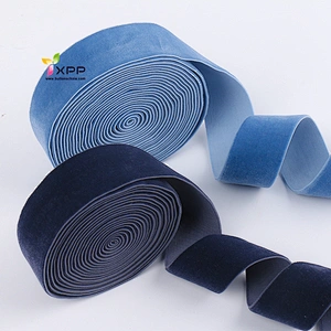 Fold face velvet tape polyester many color single face velvet tape fold velvet polyester tape yellow color tape fold