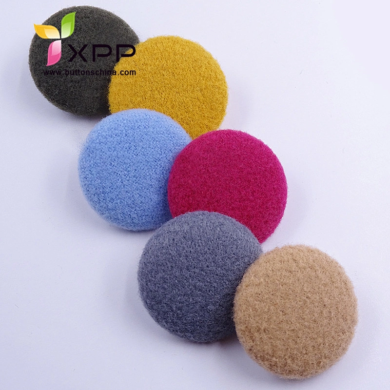 fabric coverd Button with plastic bottom for Clothes Furniture Hardware fabric covered button coverd button aluminium cover button fabric coverd buttons