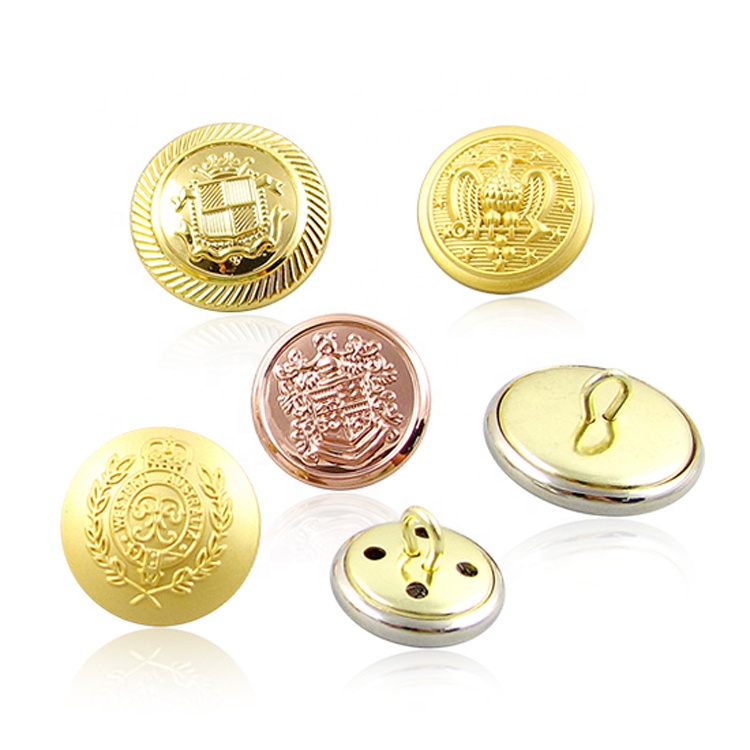 army metal button