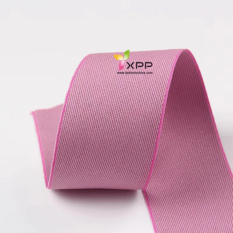 Two side sewing 100% Polyester sunshine tape print dot cotton tape sewing belts Ployester ribbon
