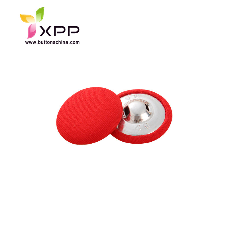 aluminium fabric covered button aluminium button fabric button cover button wholesale fabric cover button