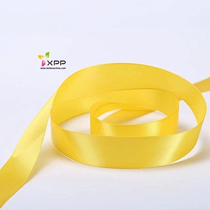 Single face ribbon nylon stain tape with many color double faced polyester ribbon double color satin ribbon single face nylon satin ribbon double face stain ribbon