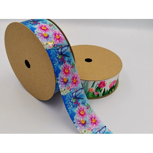 Print flower ployster stain tape many style print ployester stain tapee stain ribbon flower stain tape