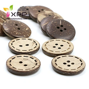 plane coconut shell 2h button