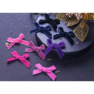 single face velvet tape flower