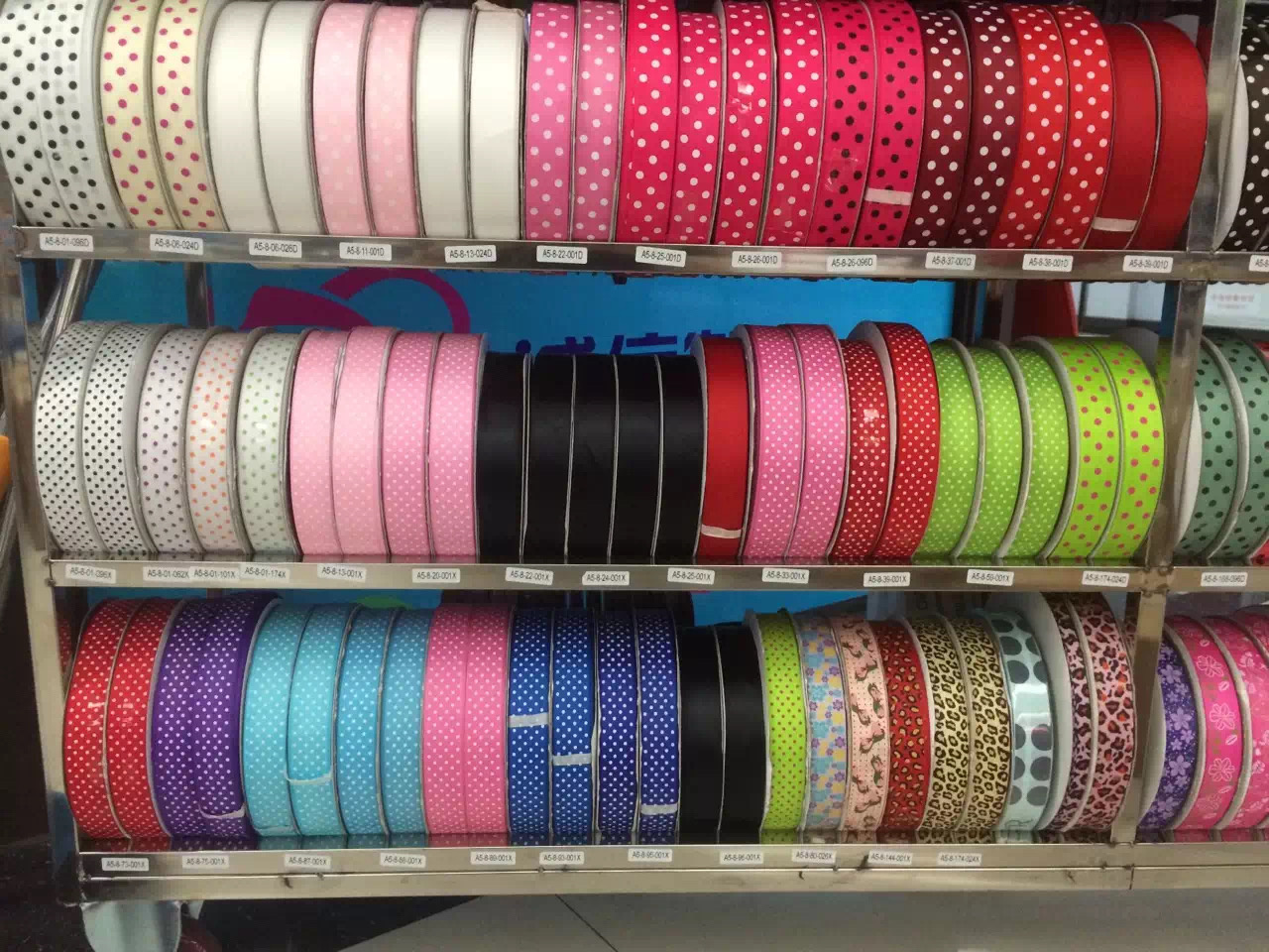 double satin ribbon polyester