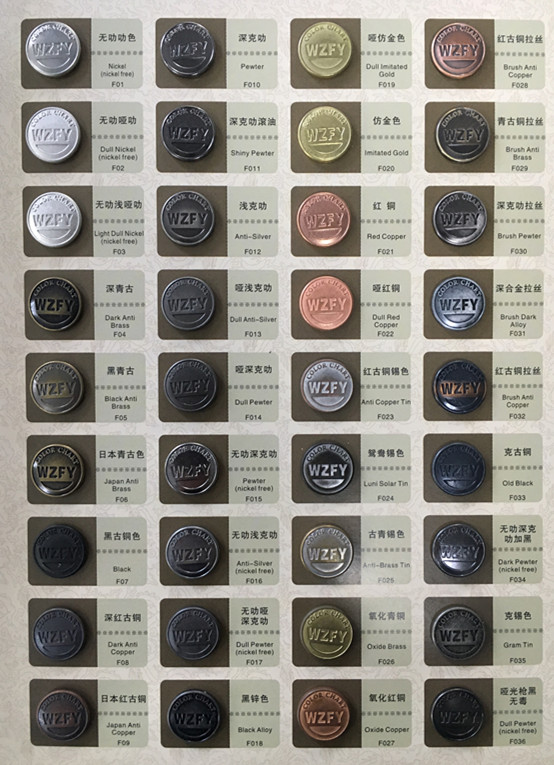 spring type snap button supplier