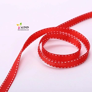 Stitches on both sides Grossgain polyester tape with many color double satin ribbon polyester double faced polyester ribbon double color satin ribbon single face satin ribbon