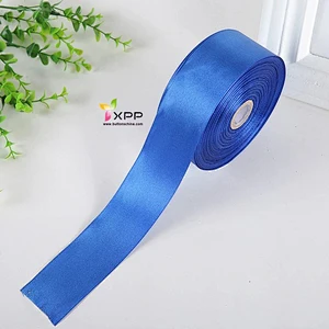 Double face ribbon nylon tape with many color double satin ribbon polyester single face stain ribbon double satin face ribbon
