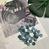 2H high quality plastic  button laser button fashion shirt button round 2h button