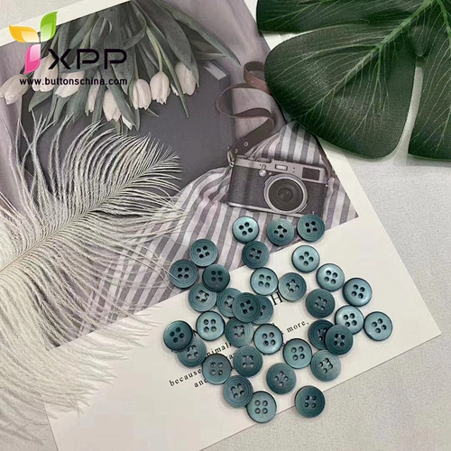 2H high quality plastic  button laser button fashion shirt button round 2h button