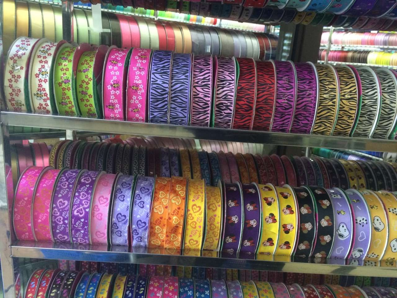 double satin ribbon polyester