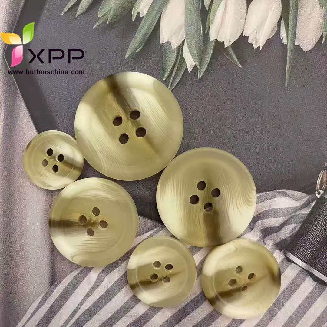 fashion over coat button over coat button european style sewing button plastic horn button