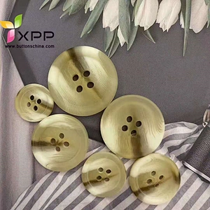 fashion over coat button over coat button european style sewing button plastic horn button