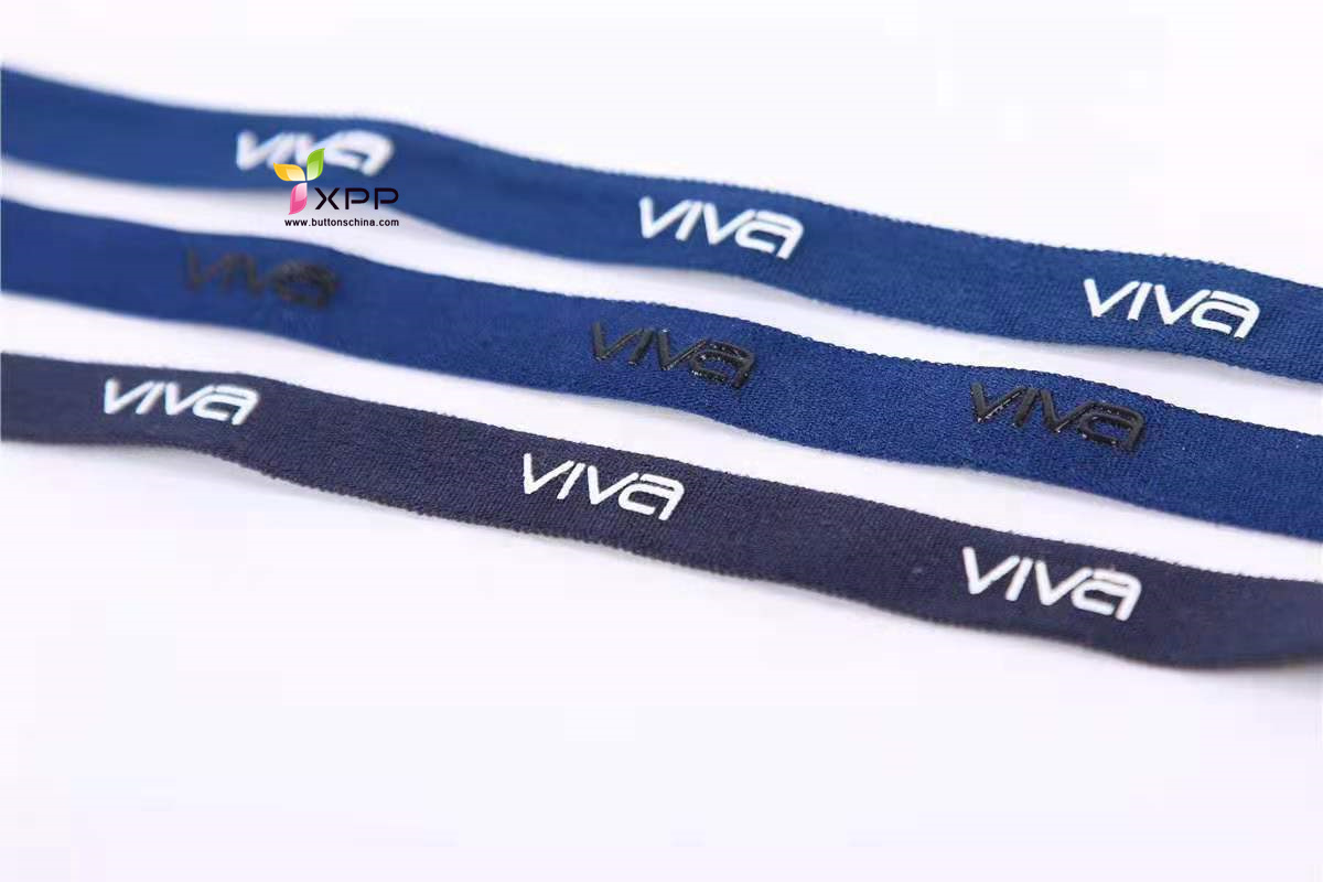 Logo Jacquard Elastic Band Spool Elastic Tape Waistband for Sewing Craft button hole elastic tape sewing elastic waistband jacquard elastic waistband