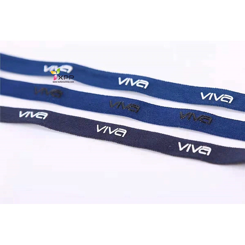 Logo Jacquard Elastic Band Spool Elastic Tape Waistband for Sewing Craft button hole elastic tape sewing elastic waistband jacquard elastic waistband