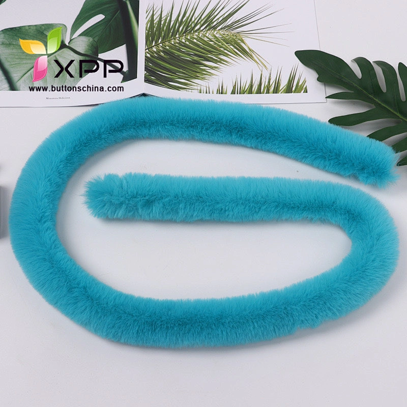 Long Fur Coat Big Wool Collar Warm Kowl fur fabric fur fashion