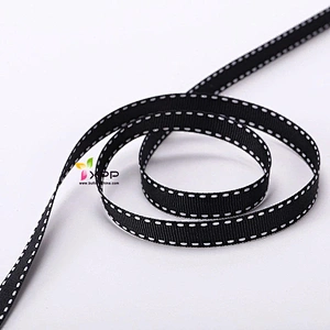 Stitches on both sides Grossgain polyester tape with many color double satin ribbon polyester double faced polyester ribbon double color satin ribbon single face satin ribbon