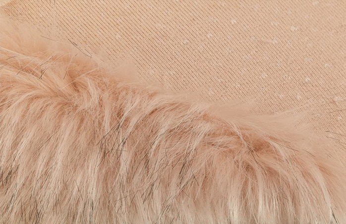 fur collar wool coat fabric