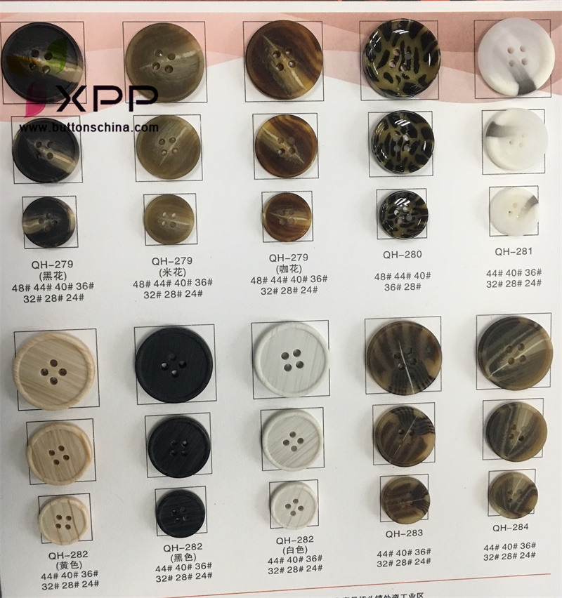 fashion over coat button catalogue