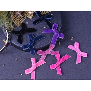single face velvet tape flower