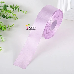 Double face ribbon nylon tape with many color double satin ribbon polyester single face stain ribbon double satin face ribbon