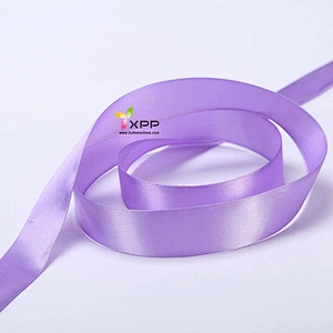 Double face ribbon nylon tape with many color double satin ribbon polyester single face stain ribbon double satin face ribbon