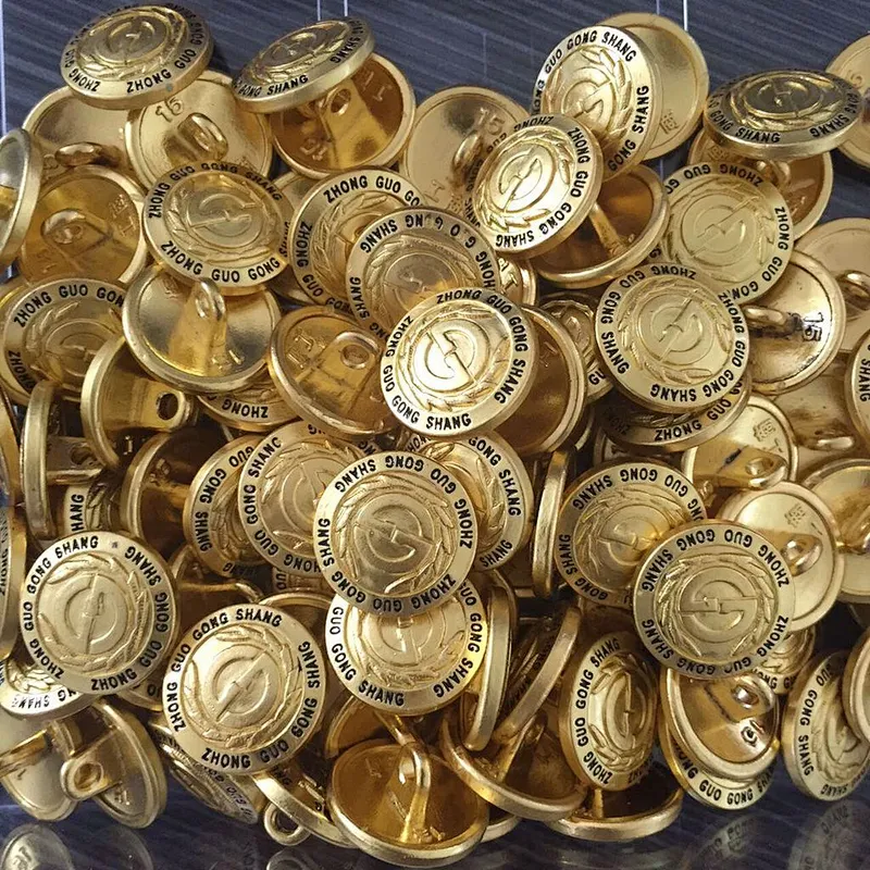 army metal button brass metal button brass metal shank button alloy sewing shank button