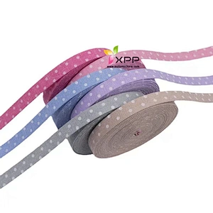 White Dot print and many color bottom 100% cotton tape cotton dot print tape print dot cotton belts white dot print fabric tape