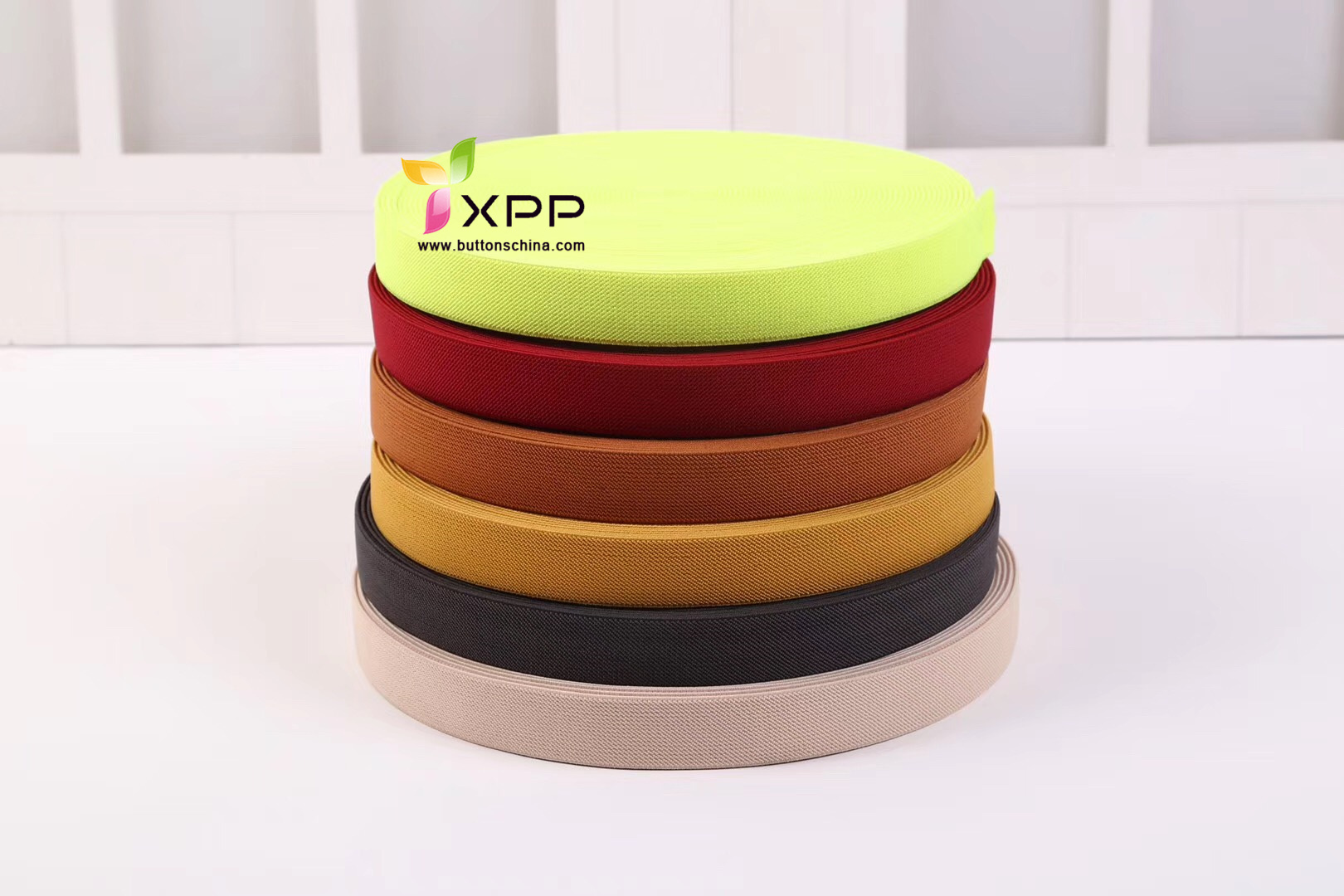 Print Kintted Stretch Elastic Band Spool Elastic Tape