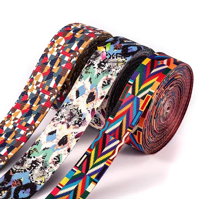 5CM Polyester print tape more color two side polyester blanket double side polyester Belt
