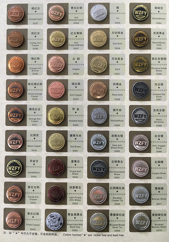 spring type snap button supplier