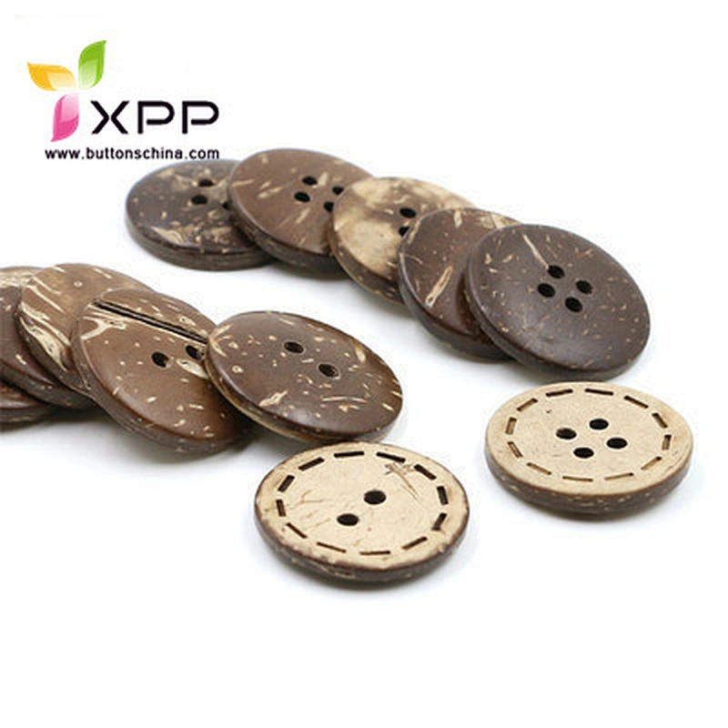 plane coconut shell 2h button