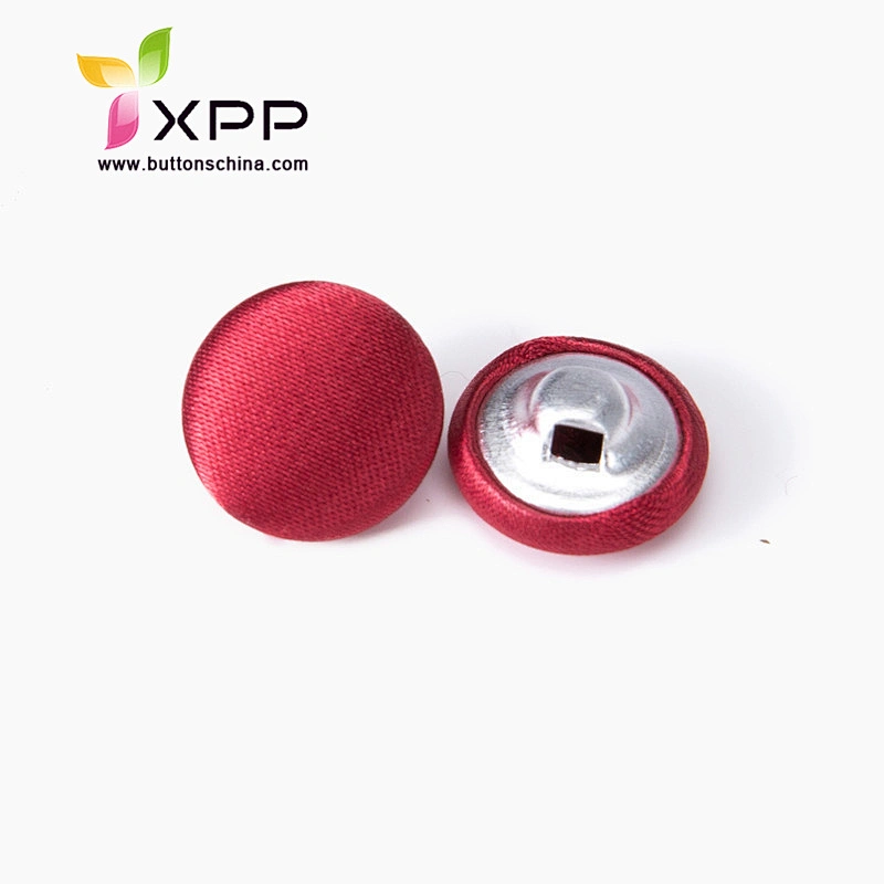 aluminium fabric covered button aluminium button fabric button cover button wholesale fabric cover button