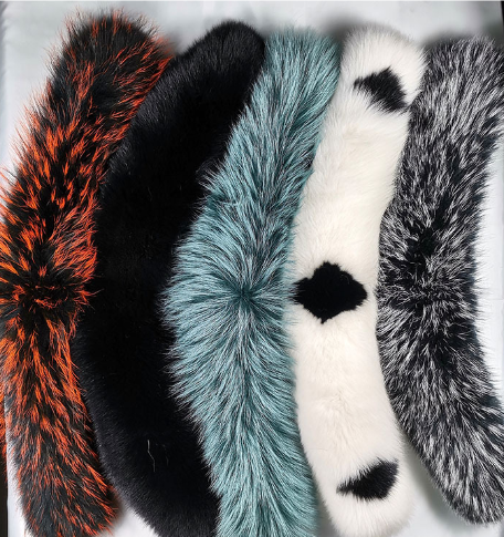 Ms True Fur Coat Big Wool Collar Warm Kowl Neck