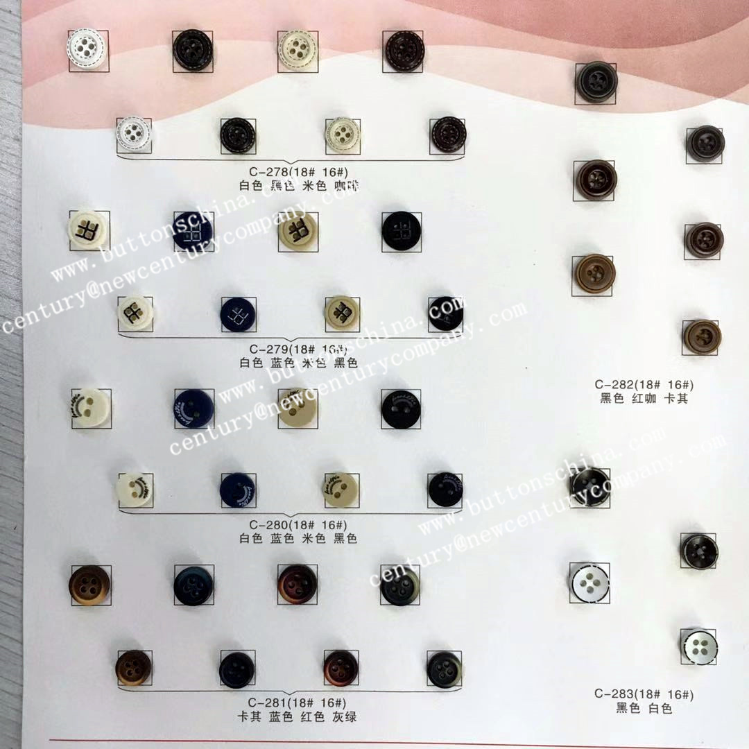 high quality plastic button,2h laser button catalogue