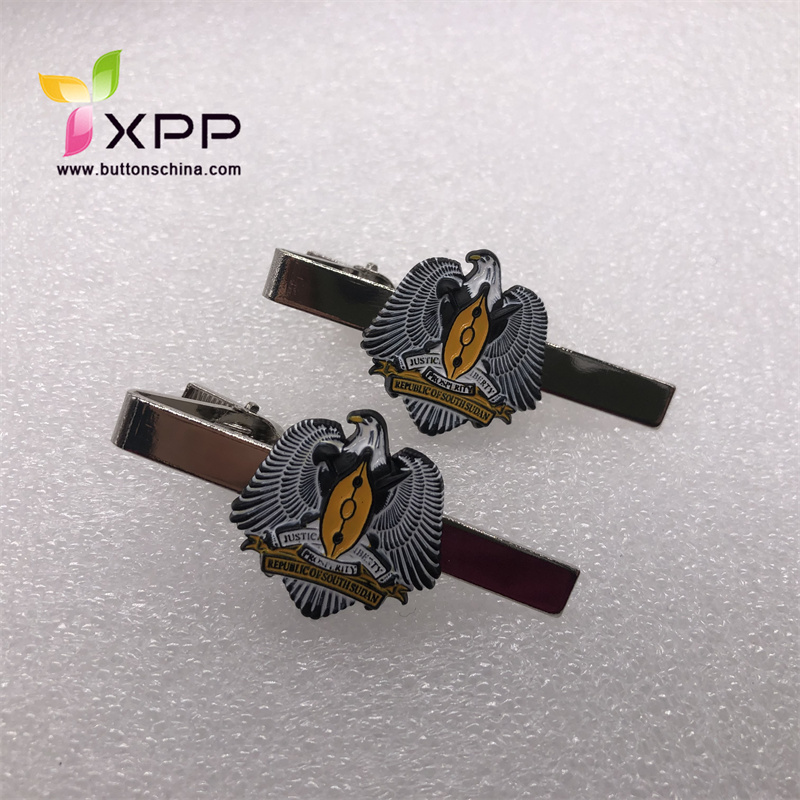 Stylish metal tie clip