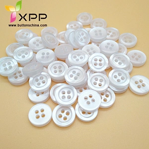high quality plastic pear fashion shirt button polyester button laser button