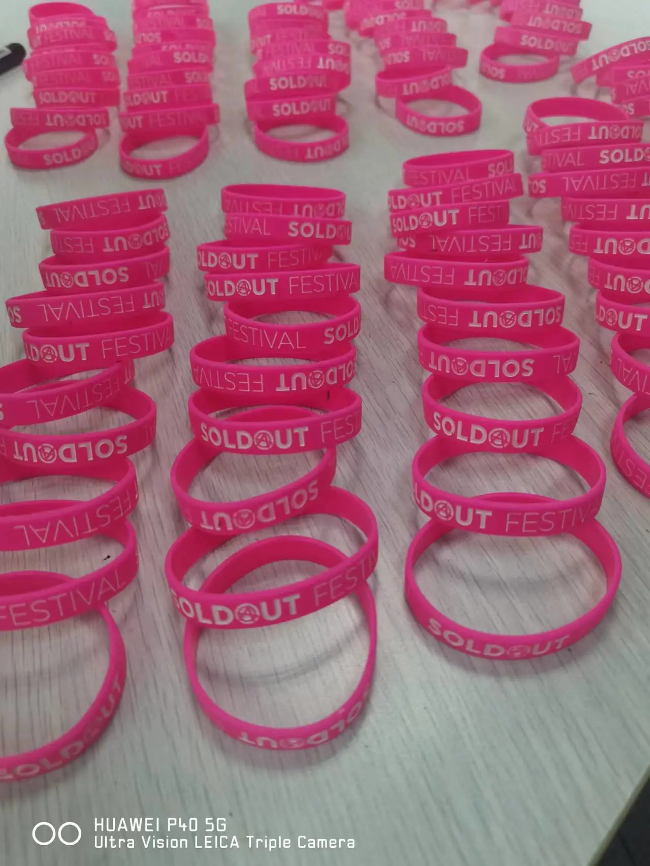 silion wrist band