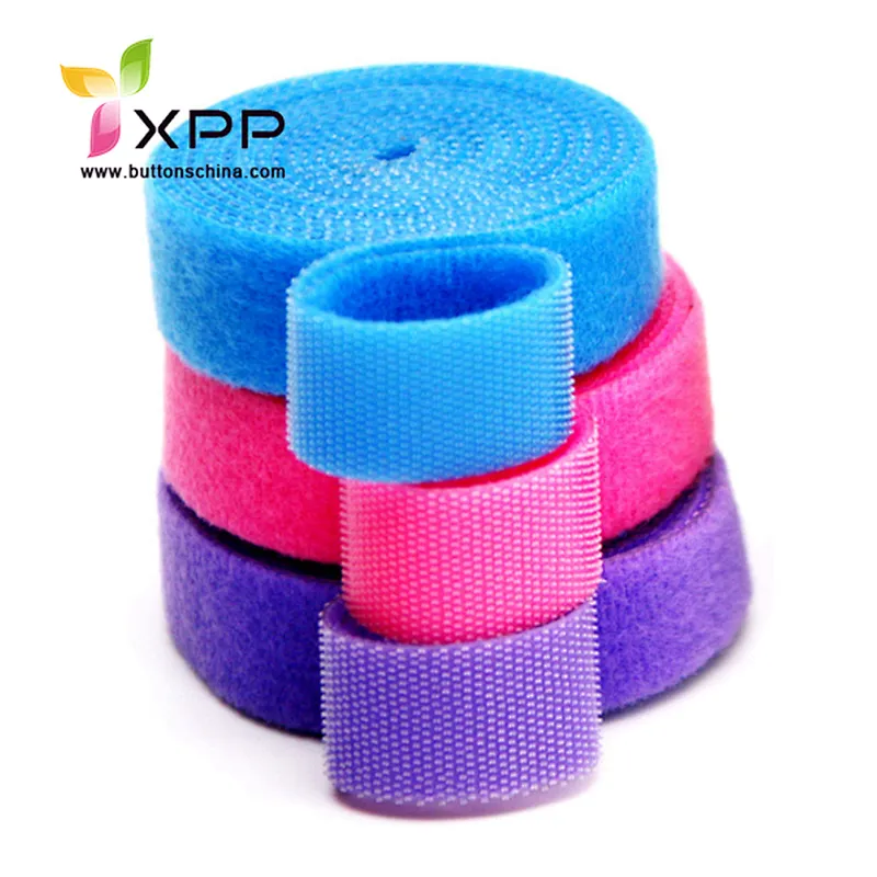 New Style Nylon Velcro tape Back to Back Hook and Loop tape