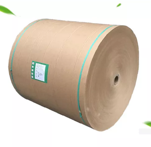 Customized GSM Non-stick Oil-proof Water-proof PE coated kraft paper jumbo roll
