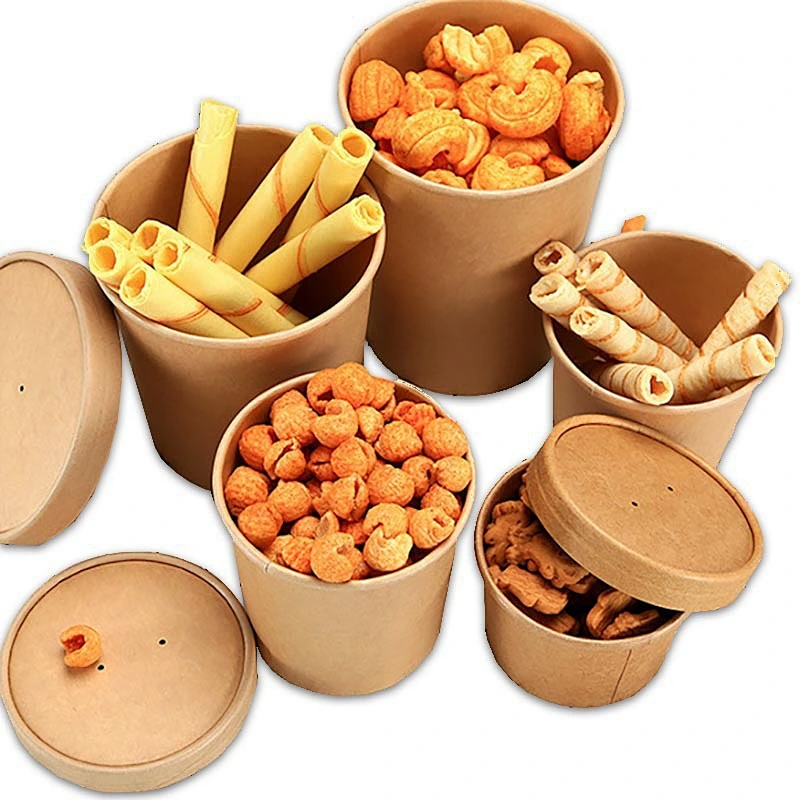 Personalised hand made food packaging greaseproof paper box