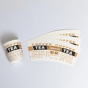 Paper Cups Raw Material 150GSM-380GSM Single/Double PE Coated Customized Logo Printing Paper Cup Fans