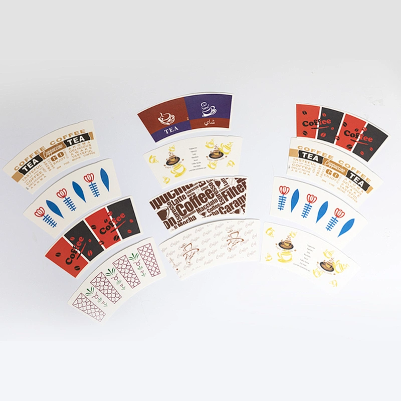 Paper Cups Raw Material 150GSM-380GSM Single/Double PE Coated Customized Logo Printing Paper Cup Fans