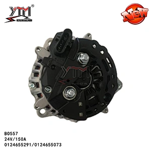 24V 150A Alternator BOSCH 0124655073, 0124655291, 0124655292 MERCEDES-BENZ 0001505350, 0001507250, A0001505350, A0001507250