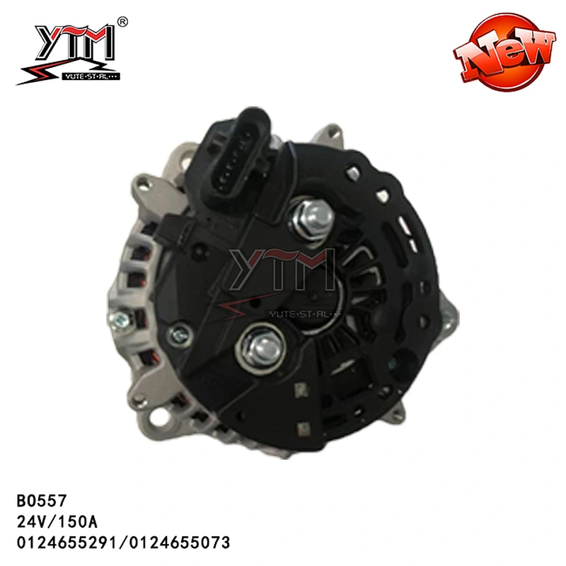 24V 150A Alternator BOSCH 0124655073, 0124655291, 0124655292 MERCEDES-BENZ 0001505350, 0001507250, A0001505350, A0001507250