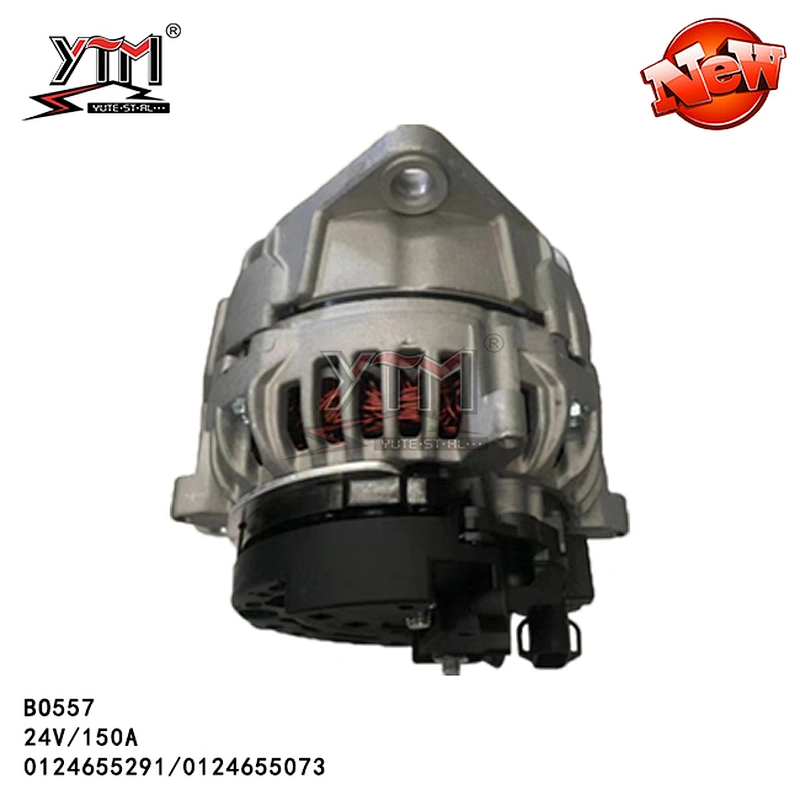 24V 150A Alternator BOSCH 0124655073, 0124655291, 0124655292 MERCEDES-BENZ 0001505350, 0001507250, A0001505350, A0001507250