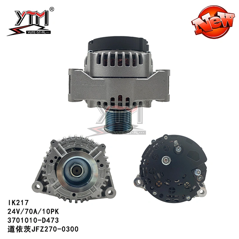 Wheel Loader Spare Parts Alternator 3701010-D473 Sdig 4110001007015 for Dachai Deutz Bf6m1013 Diesel Engine