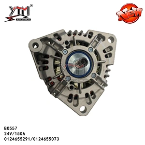 24V 150A Alternator BOSCH 0124655073, 0124655291, 0124655292 MERCEDES-BENZ 0001505350, 0001507250, A0001505350, A0001507250
